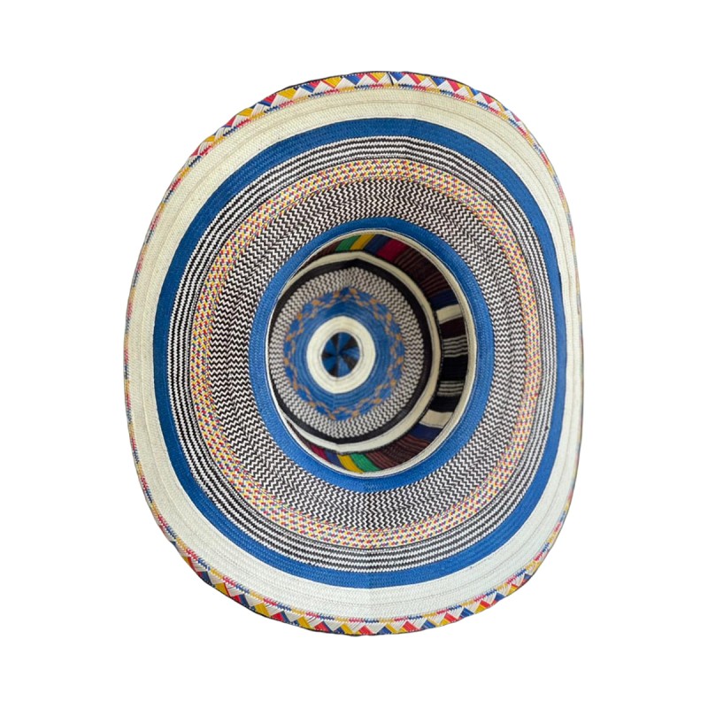 Sombrero 23 Fibras Multicolor Fino