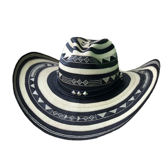 Sombrero 23 Fibras Negro Hormado