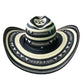 Sombrero 23 Fibras Negro Hormado