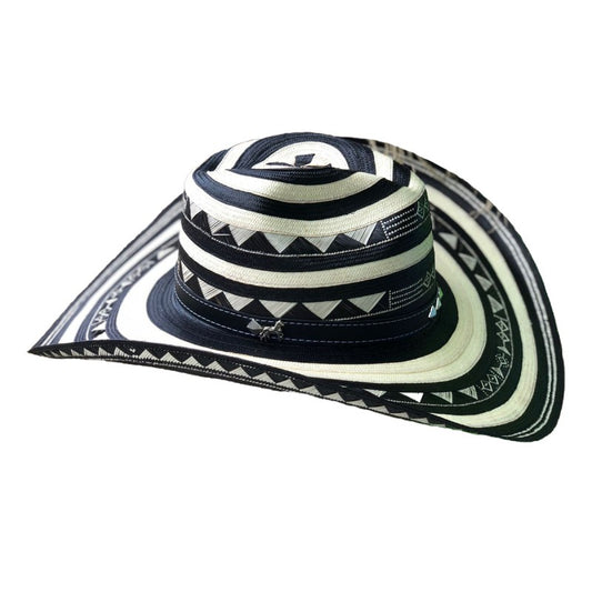 Sombrero 23 Fibras Negro Hormado