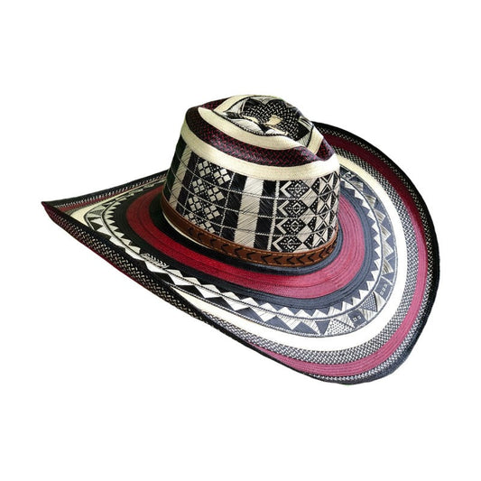 Sombrero 23 Fibras Rojo Hormado MY