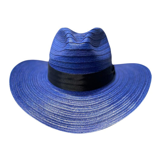 Sombrero 23 Fibras Panameño Azul MY