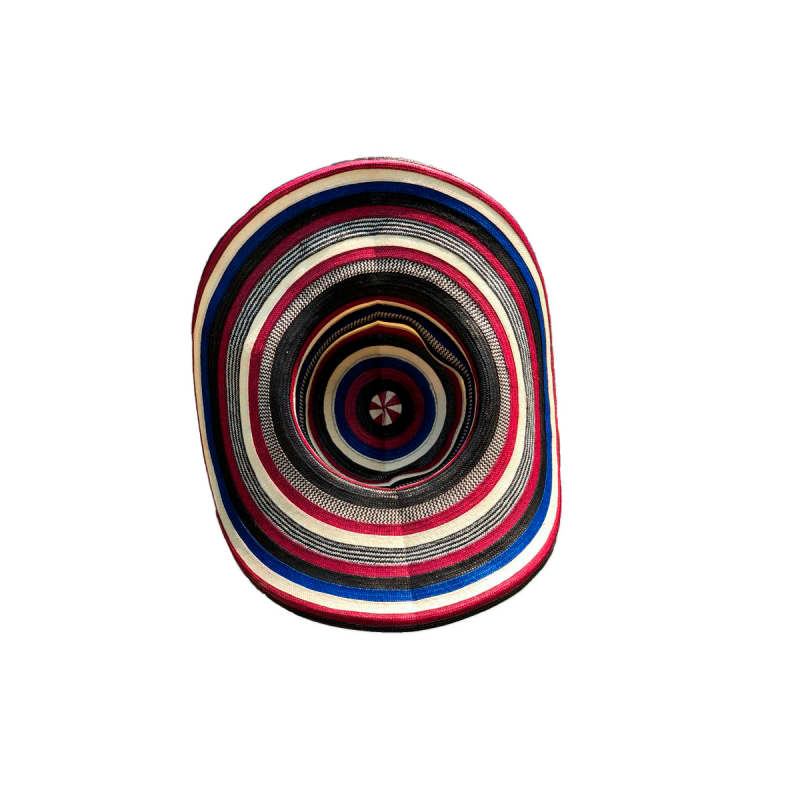 Sombrero 23 Fibras Rojo Y Azul