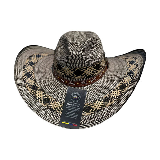 Sombrero 33 Fibras Tejido Artesanal Hormado