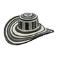 Sombrero 23 Fibras Tradicional + Estuche + Correa