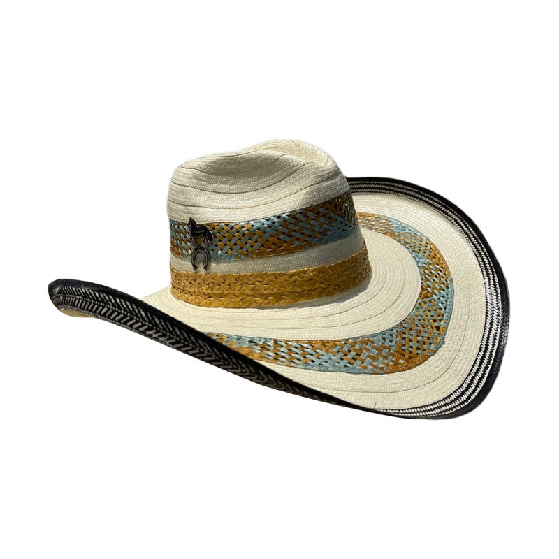 Sombrero 27 Fibras Diseño Malla Colores