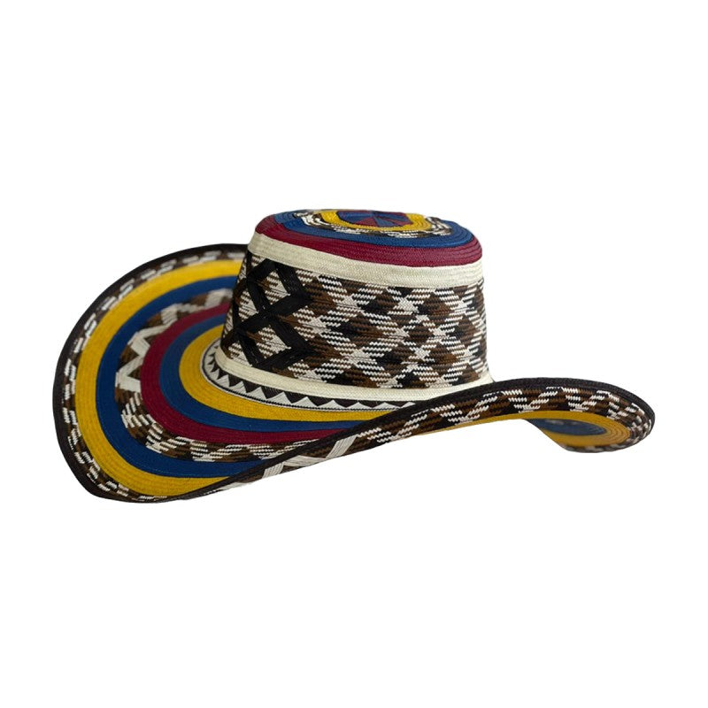 Sombrero 27 Fibras Exclusivo Multicolor