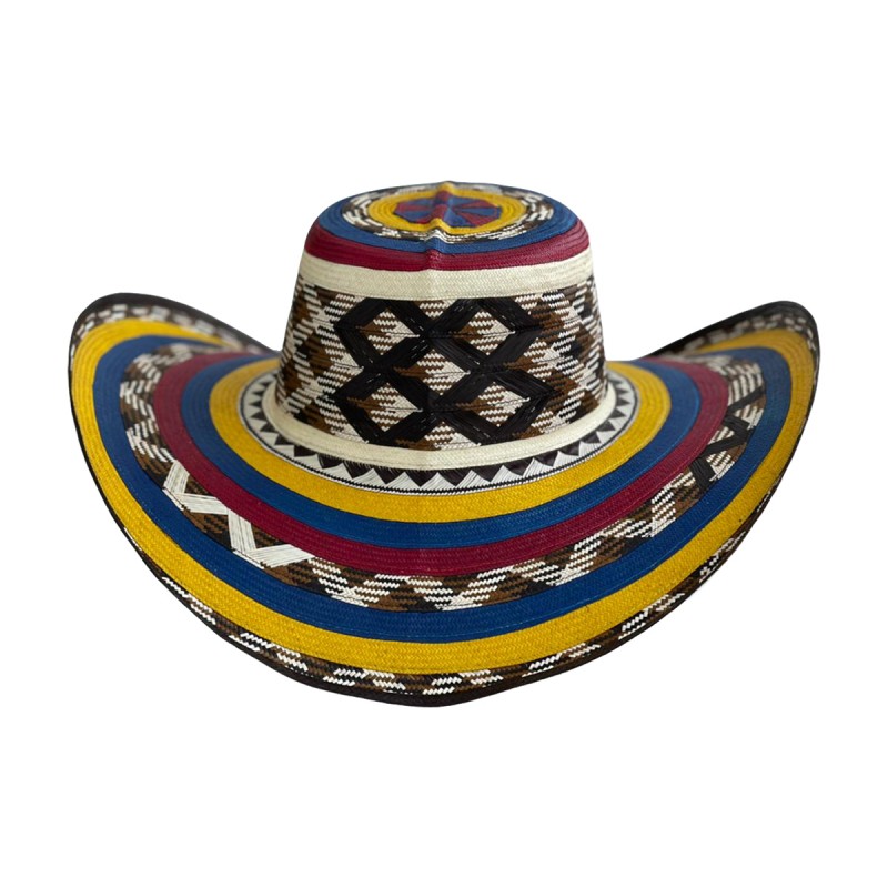 Sombrero 27 Fibras Exclusivo Multicolor