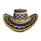 Sombrero 27 Fibras Exclusivo Multicolor