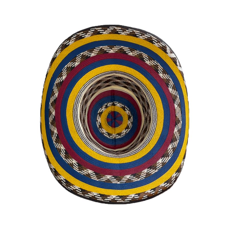 Sombrero 27 Fibras Exclusivo Multicolor