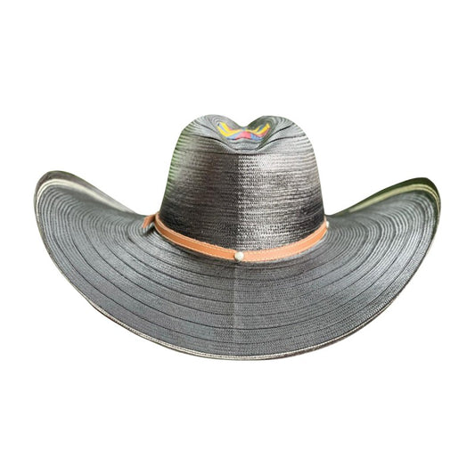 Sombrero 27 Fibras Negro Tricolor