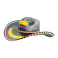Sombrero 27 Fibras Negro Tricolor