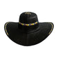 Sombrero 31 Fibras Diseño Black Tricolor