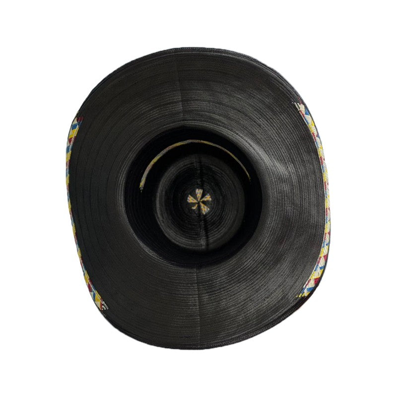 Sombrero 31 Fibras Diseño Black Tricolor