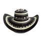 Sombrero 31 Fibras Diseño Negro