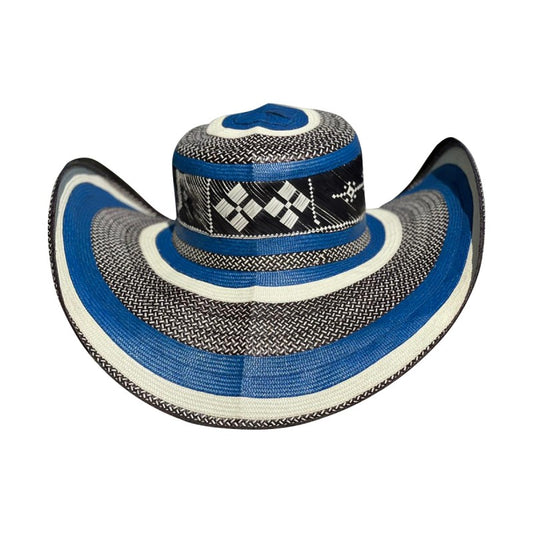 Sombrero 33 Fibras Azul Extrafino Original