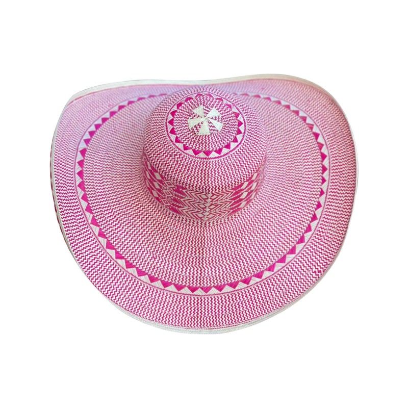 Sombrero 33 Fibras Extrafino Fucsia