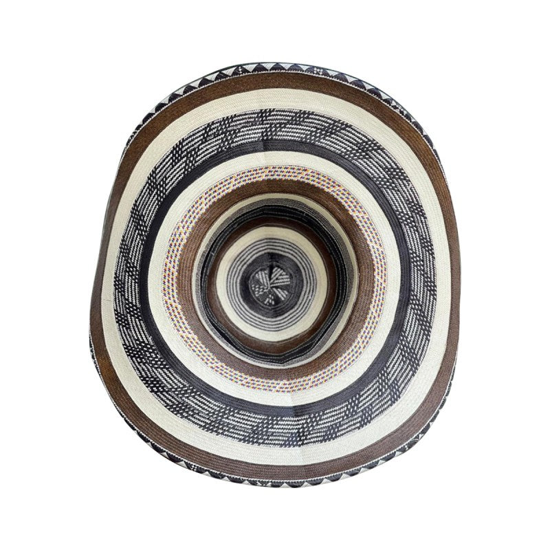 Sombrero 33 Fibras Multicolor A Mano