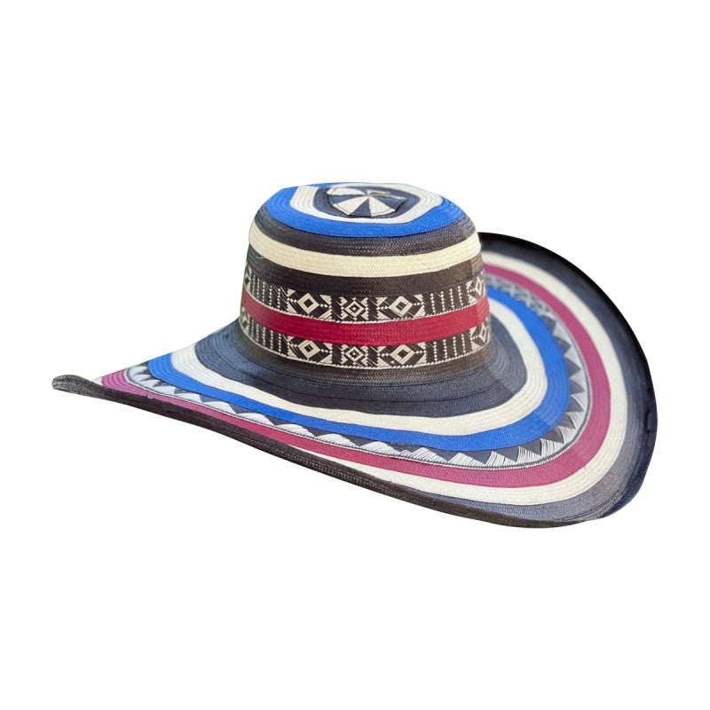Sombrero 23 Fibras Multicolor Extrafino