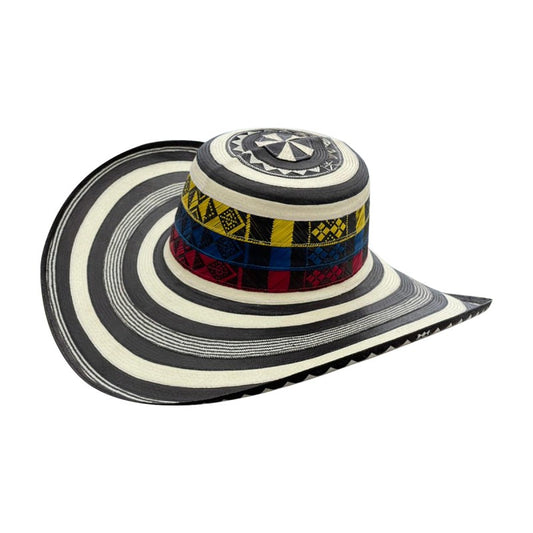 Sombrero 33 Fibras Tricolor Extrafino