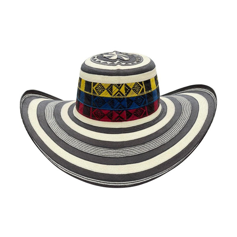 Sombrero 33 Fibras Tricolor Extrafino