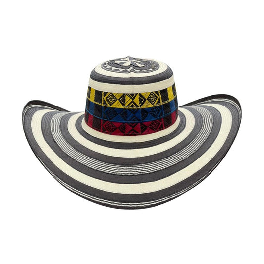 Sombrero 33 Fibras Tricolor Extrafino
