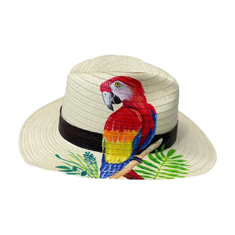 Sombrero Ala Corta Guacamaya