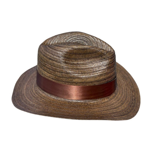 Sombrero Ala Corta Marron