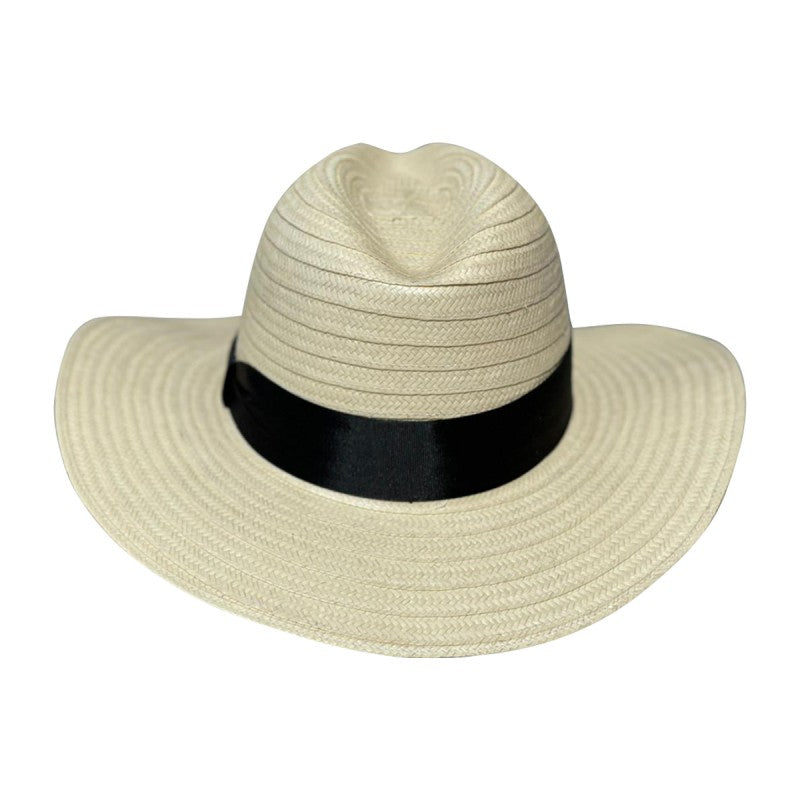 Sombrero Beige Ala Corta Fino