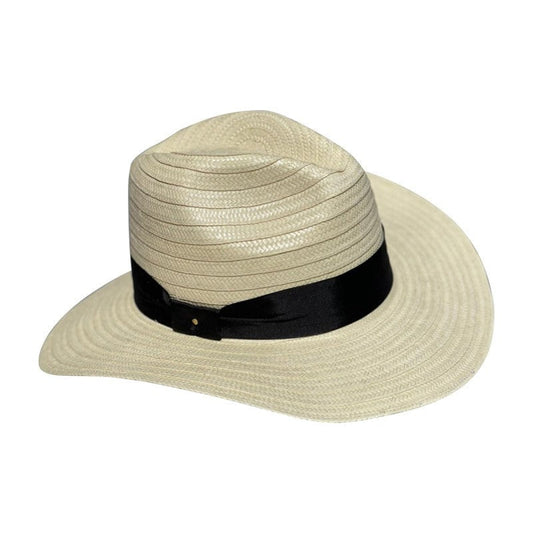 Sombrero Beige Ala Corta Fino MY