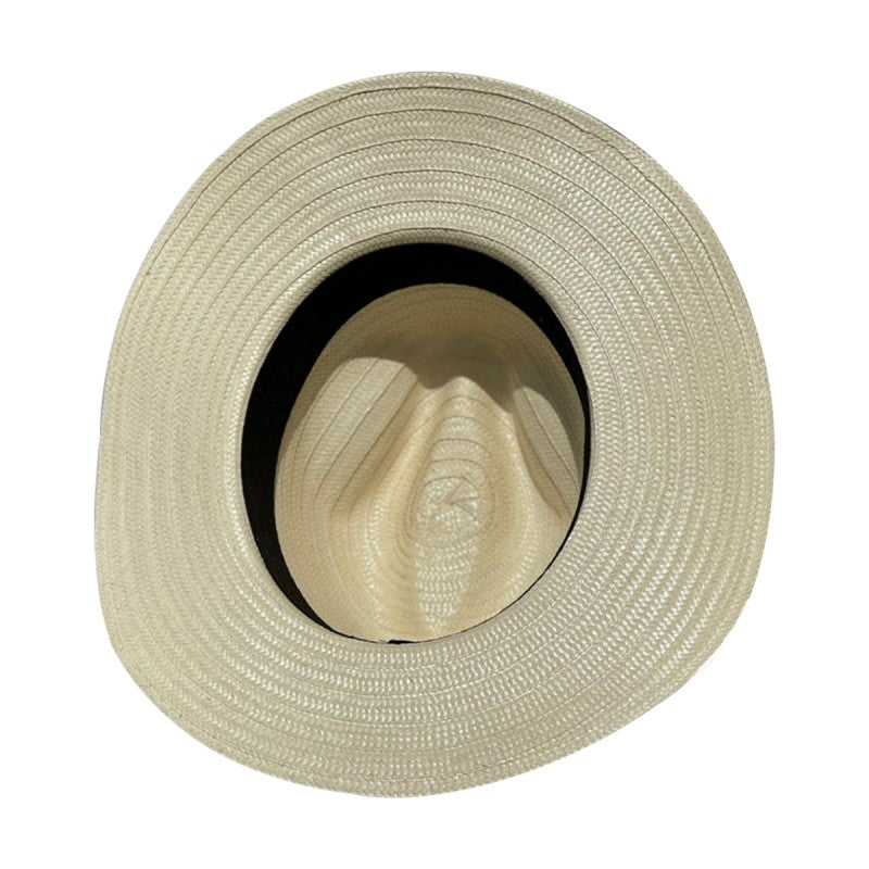 Sombrero Beige Ala Corta Fino