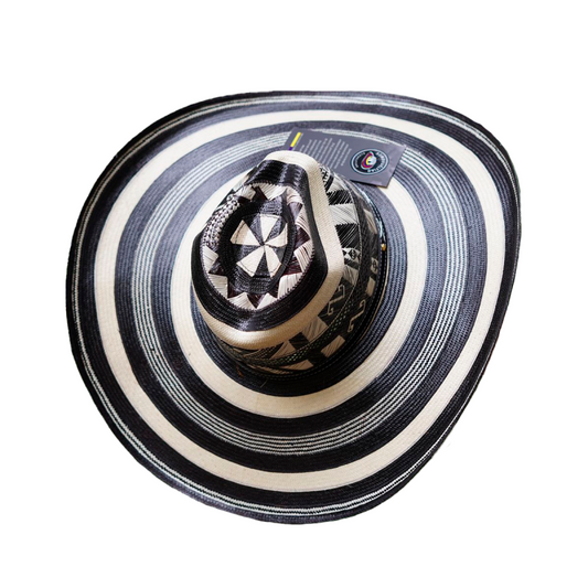 Sombrero Caballista 33 Fibras Diseño Tradicional MY