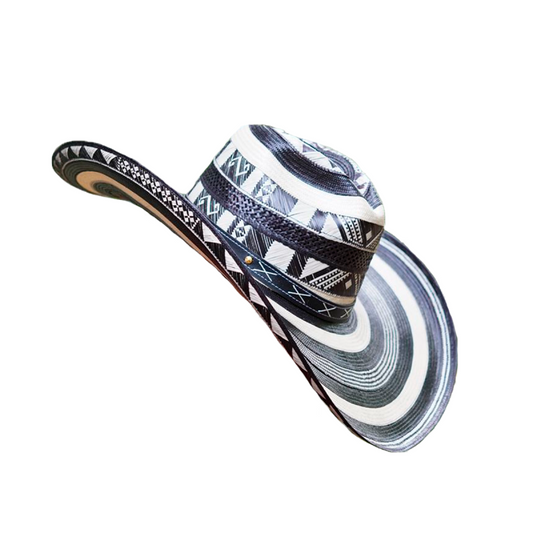 Sombrero Caballista 31 Fibras Diseño Tradicional MY