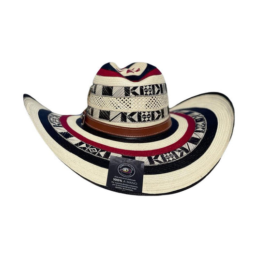 Sombrero Caballista 27 Fibras Exclusivo Multicolor MY