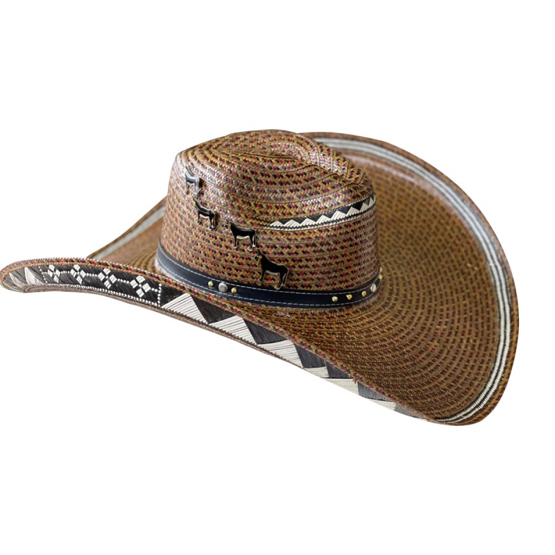 Sombrero Caballista 23 Fibras Tejido Fino