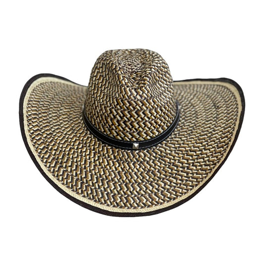 Sombrero Caballista Diseño Marron MY