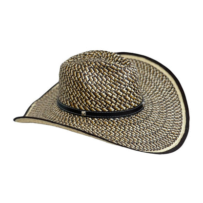 Sombrero Caballista Diseño Marron