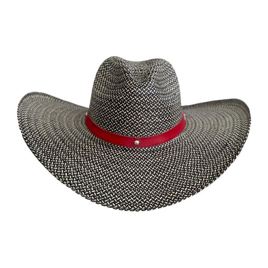 Sombrero Caballista Exclusivo Cinta Roja MY