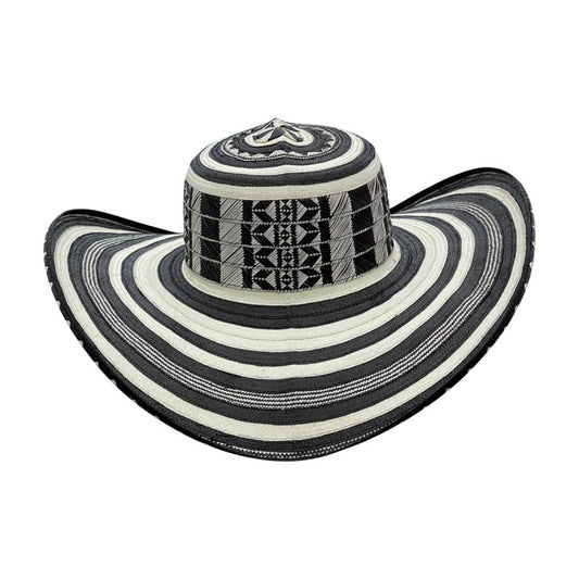 Sombrero Tradicional 15 Fibras + Estuche + Correa