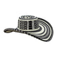 Sombrero Tradicional 15 Fibras + Estuche + Correa