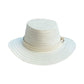 Sombrero Checo 19 Fibras Diseño Ala Corta Blanco
