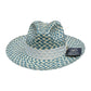 Sombrero Exclusivo Fedora Caña Flecha Azul