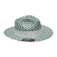 Sombrero Exclusivo Fedora Caña Flecha Azul