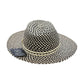 Sombrero Fedora Exclusivo Tejido Figuras