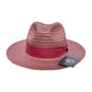 Sombrero Fedora Exclusivo Vino Tinto Elegante