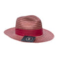 Sombrero Fedora Exclusivo Vino Tinto Elegante