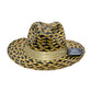 Sombrero Fedora Fino Exclusivo Diseño Dorado