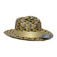 Sombrero Fedora Fino Exclusivo Diseño Dorado