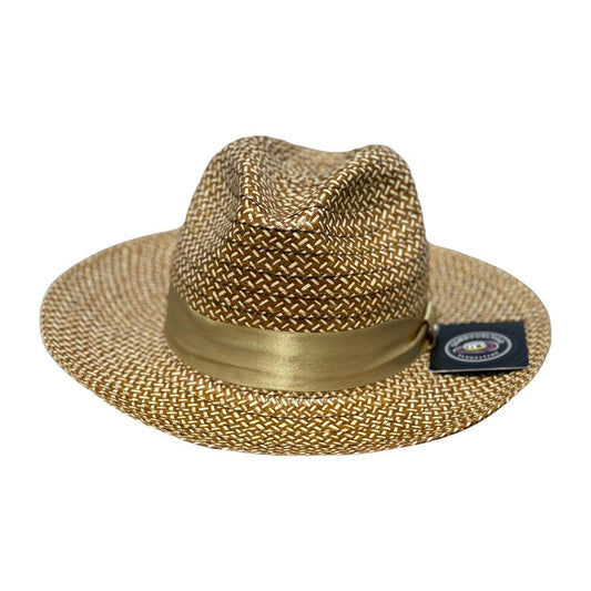 Sombrero Fedora Granito Exclusivo Dorado MY