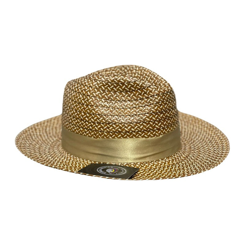 Sombrero Fedora Granito Exclusivo Dorado